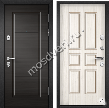 Железная дверь в квартиру из МДФ - купить от производителя Мосдвери Железная дверь в квартиру из МДФ
